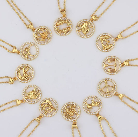 Zodiac Plate Kette